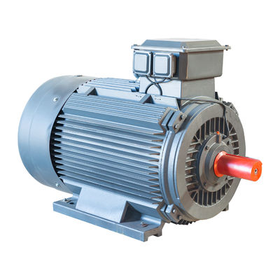 AC 2 Kutub 3 Fasa Motor Induksi IP55 Motor Listrik Tegangan Rendah 15 Hp